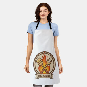 Smokin' Good BBQ & Grill   Vintage Retro Grilling  Apron
