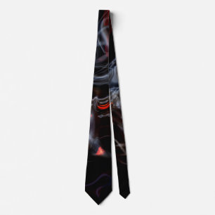 Smokin' Hot Flames and Smoke Tie