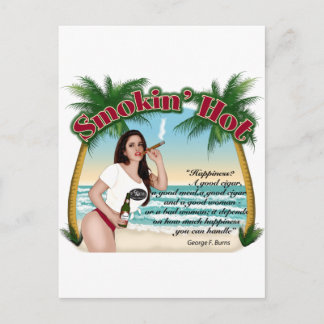 Smokin Hot Postcard