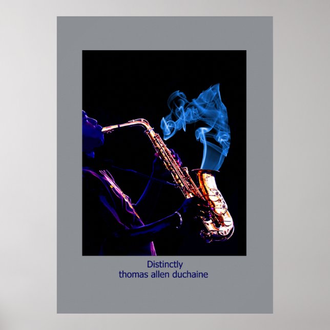 Smokin' Jazz Poster (Front)