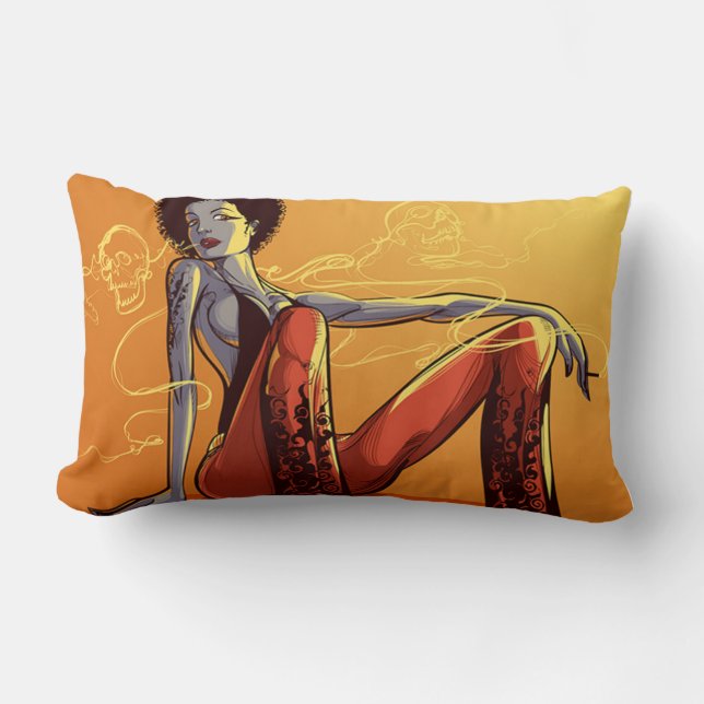 Smokin Soul Sister Pillow (Front)