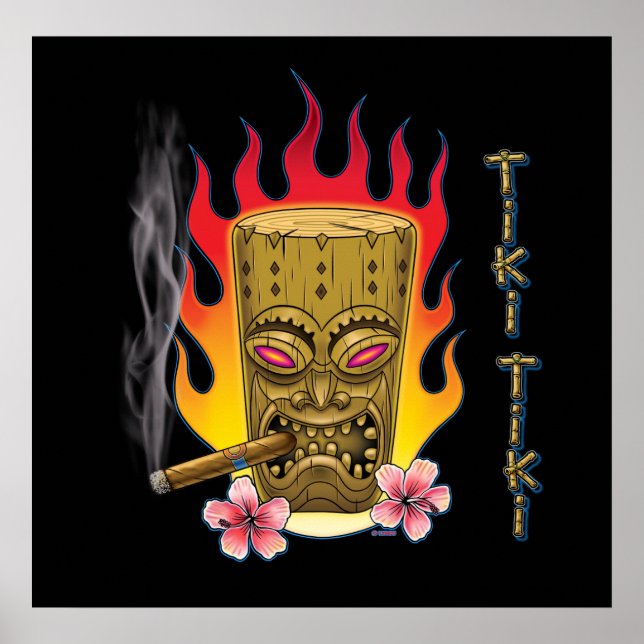 Smokin' Tiki Tiki! Poster (Front)