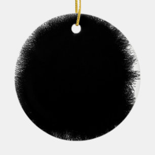 smoking  black ceramic tree decoration