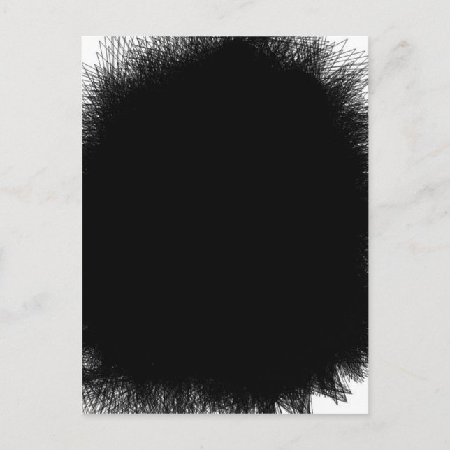 smoking  black postcard (Front)