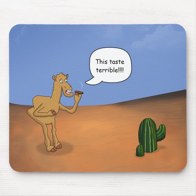 Smoking camel mouse pad (Front)