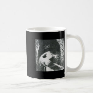 Smoking Cat Beanie Meme Grunge Aesthetic Funny T-s Coffee Mug