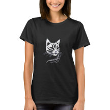 Smoking cat tshirt