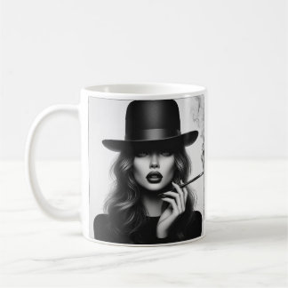 Smoking Lady! Coffee Mug