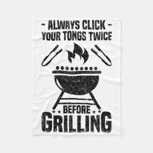 Smoking Meat Bbq Grilling Smoker Smoked Meat 1 Fleece Blanket