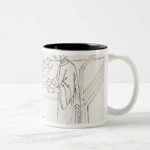 Smoking Opium Two-Tone Coffee Mug