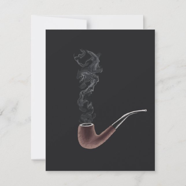 Smoking Pipe Card (Front)