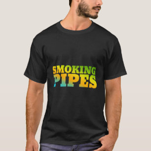 Smoking Pipes Designed With Nature Colours T-Shirt