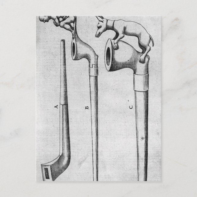 Smoking Pipes Postcard (Front)
