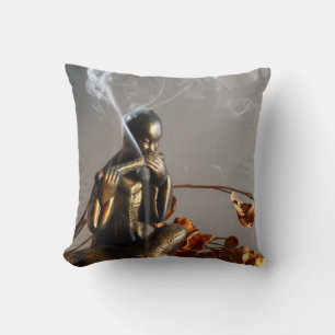 SMOKING THE FLUTE CUSHION