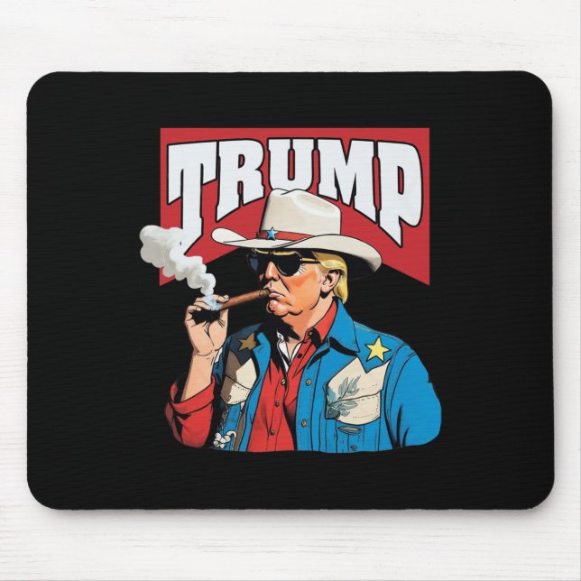 Smoking Weed  Mouse Pad (Front)