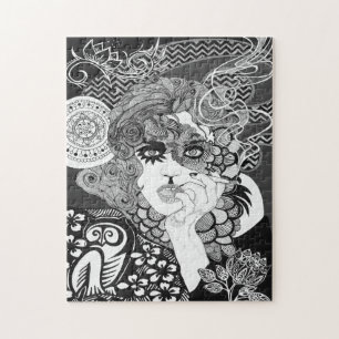 Smoking Woman Puzzle