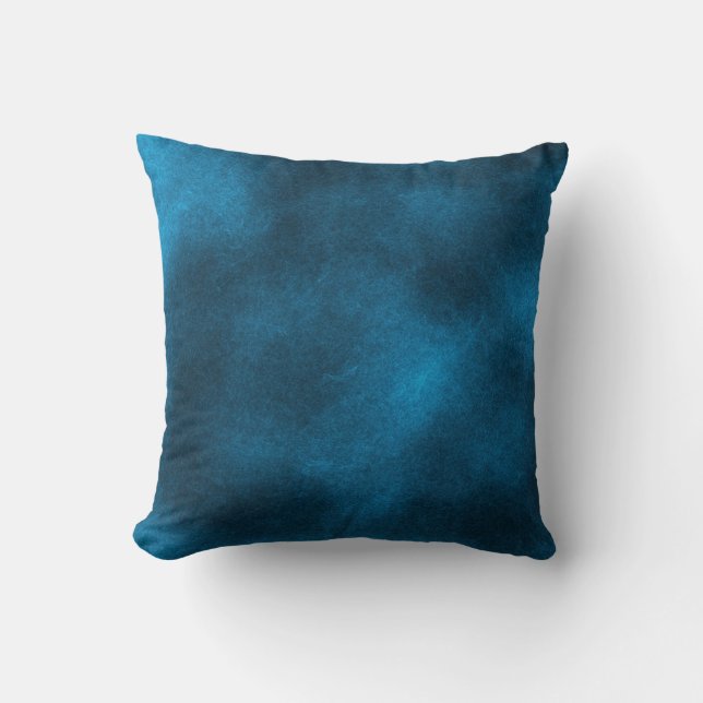 Smoky Blue Decorative Accent Pillow (Front)