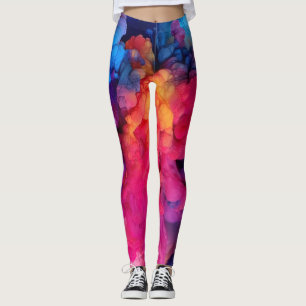 Smoky Bright Coloured Leggings