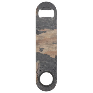 Smoky Grey Wood Speed Bottle Opener