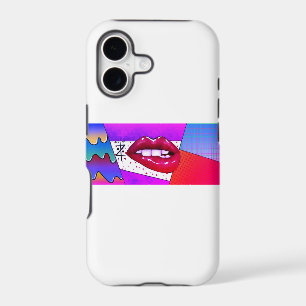 "Smoky Lips Slim Phone Case"