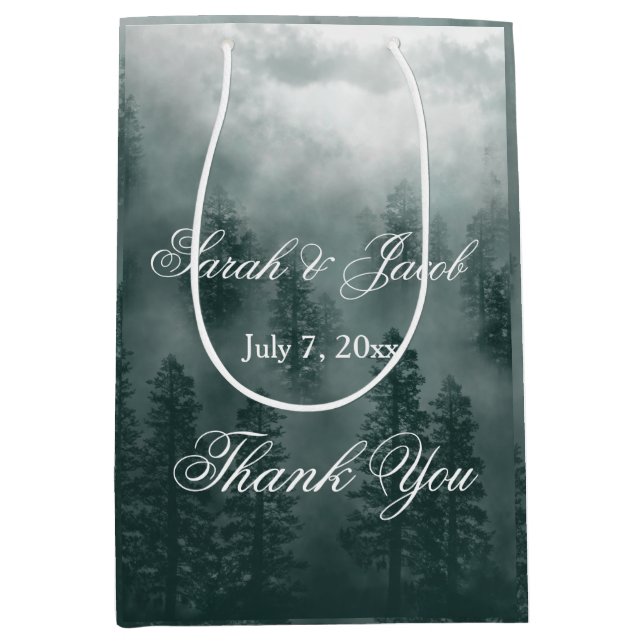 Smoky Mountain Favor bag (Front)