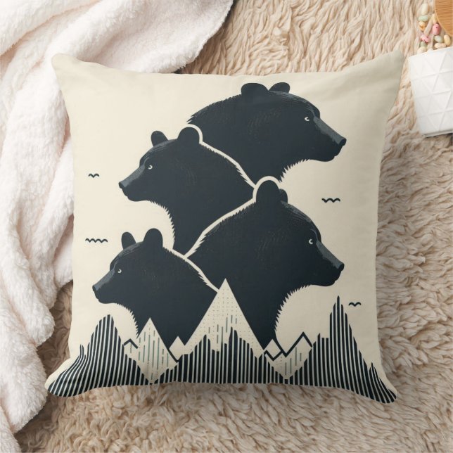 Smoky Mountain Sentinels Cushion (Blanket)