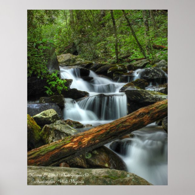 Smoky Mountain Stream Poster (Front)