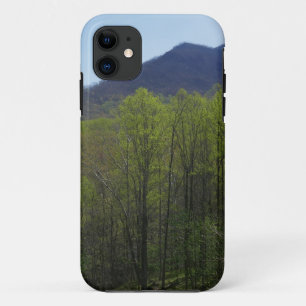 Smoky Mountains in Spring Landscape iPhone 11 Case