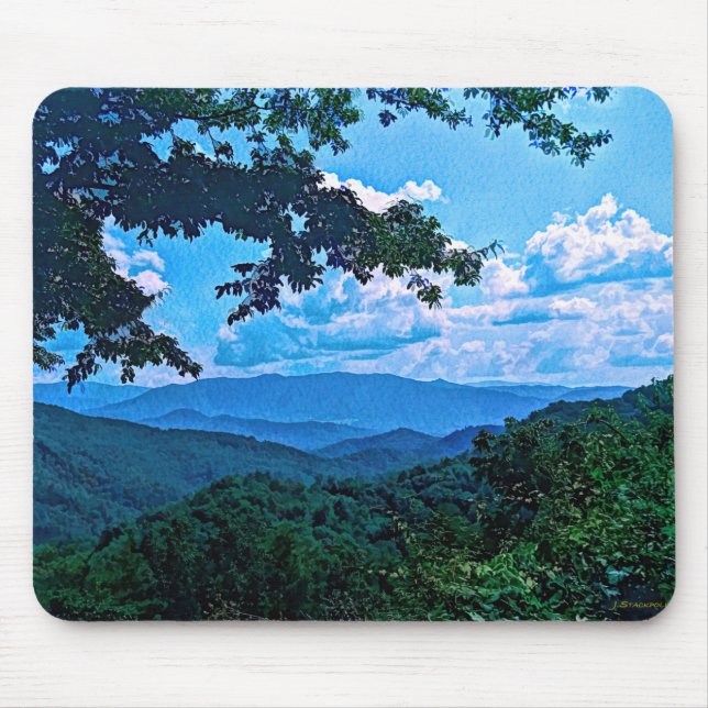 Smoky Mountains Mouse Pad (Front)