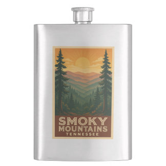 Smoky Mountains National Park Flask