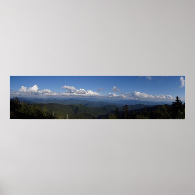 Smoky Mountains - Panoramic Poster (Front)