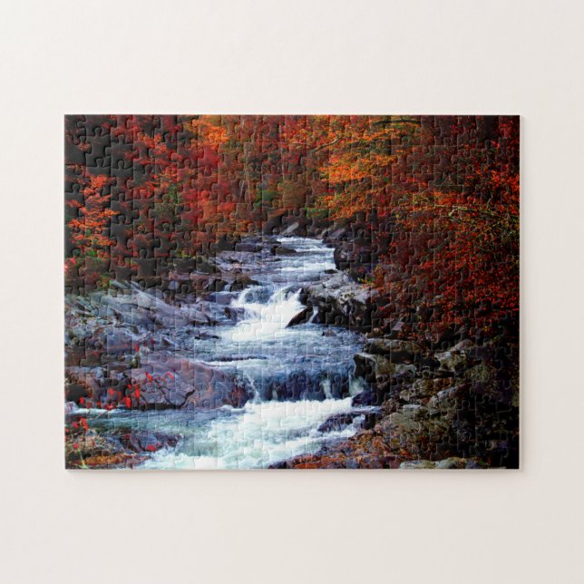 Smoky Mountains Tennessee. Jigsaw Puzzle (Horizontal)