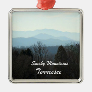 Smoky Mountains, Tennessee Metal Ornament