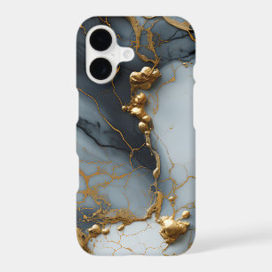 Smoky Onyx Marble with Golden Veins