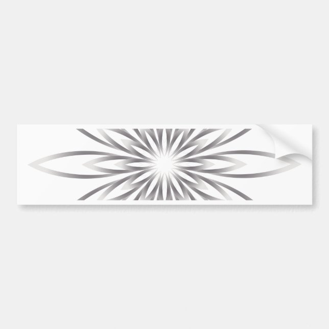 smoky quartz clock bumper sticker (Front)