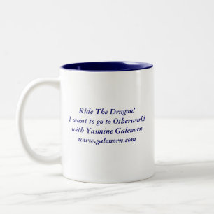 Smoky: Ride The Dragon! Two-Tone Coffee Mug
