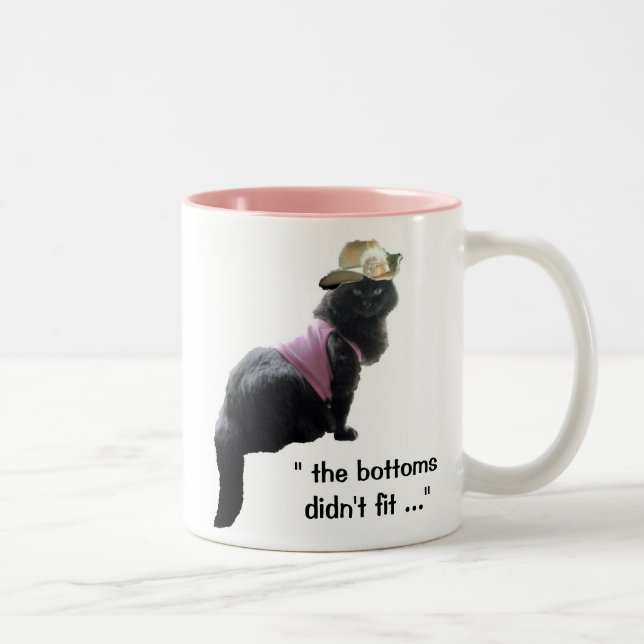 Smoky's "The bottoms didn't fit" mug (Right)