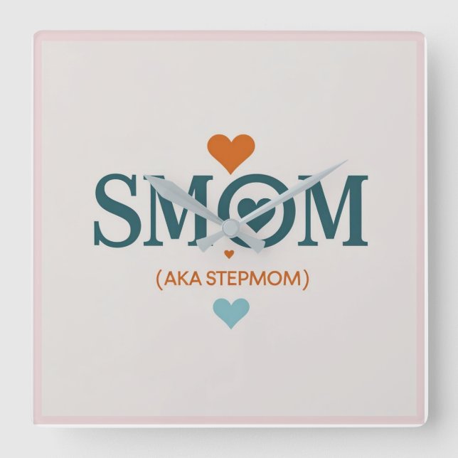 Smom Clock Gift (Front)