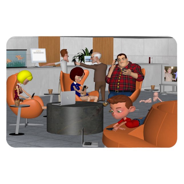 Smombies Magnet (Horizontal)