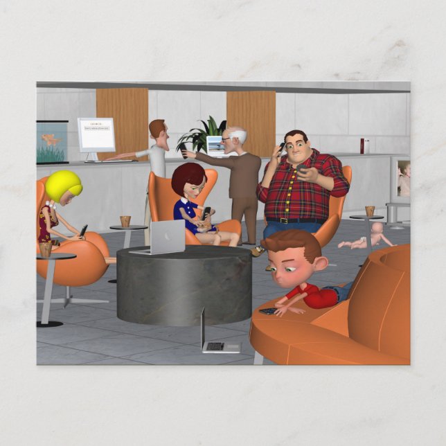 Smombies Postcard (Front)