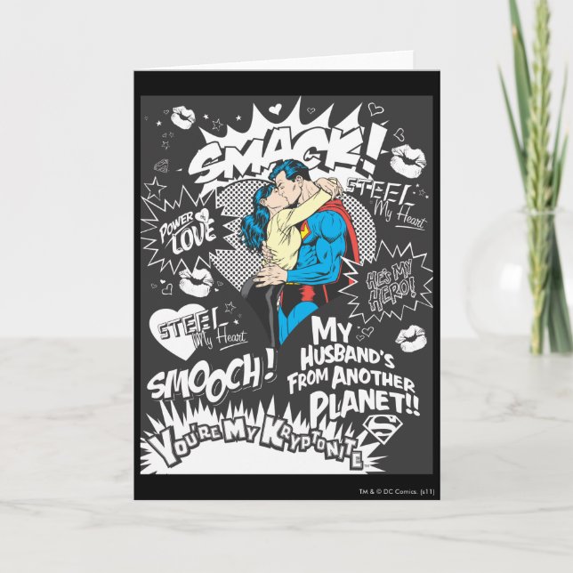 Smooch, Smack - Collage Card (Front)