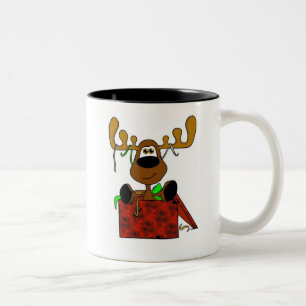 Smooshy Present Two-Tone Coffee Mug