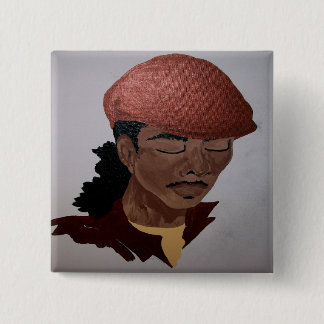 Smooth Brotha by Kenya Verrett 15 Cm Square Badge