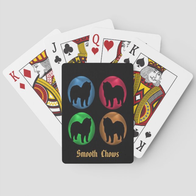 Smooth Chow Playing Cards (Back)