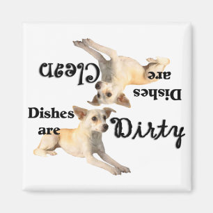 Smooth Coated Chihuahua Lovers Dishwasher Magnet