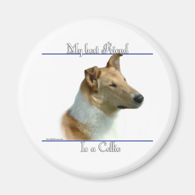 Smooth Collie Best Friend 2 - Magnet (Front)