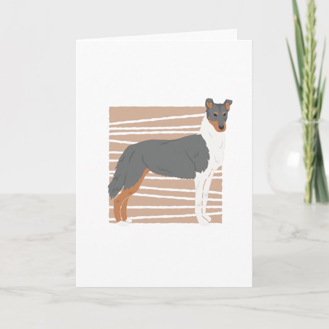 Smooth Collie Card (Front)