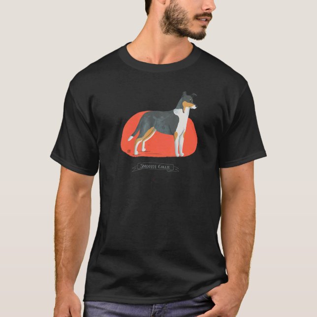 Smooth Collie Dog T-Shirt (Front)