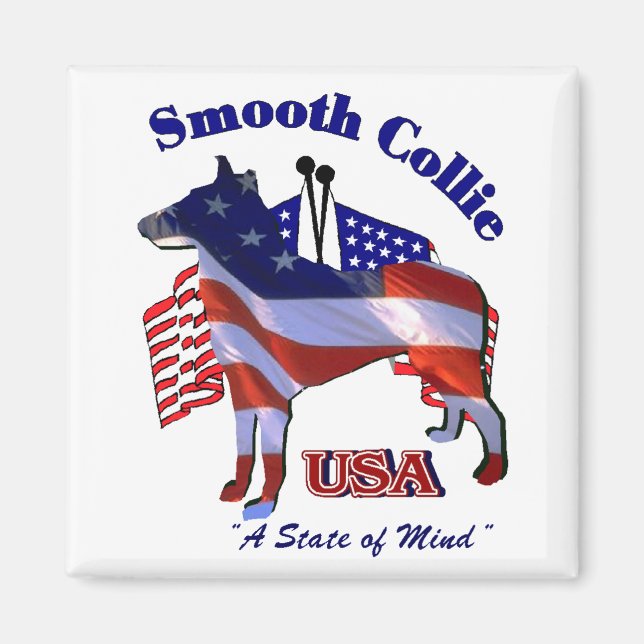 Smooth Collie Gifts Magnet (Front)