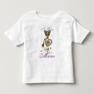 Smooth Collie Heart Mum Toddler T-Shirt